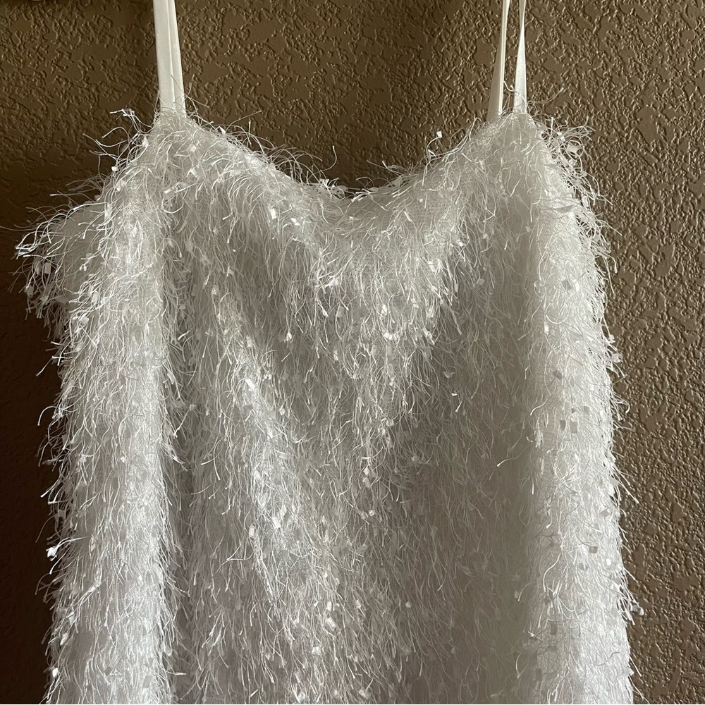 Lulus Shimmy All The Way mini bridal bachelorette dress - Picture 6 of 6